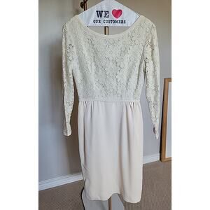 Vintage 50s Or 60s Wedding Formal Dress Size XS Lace